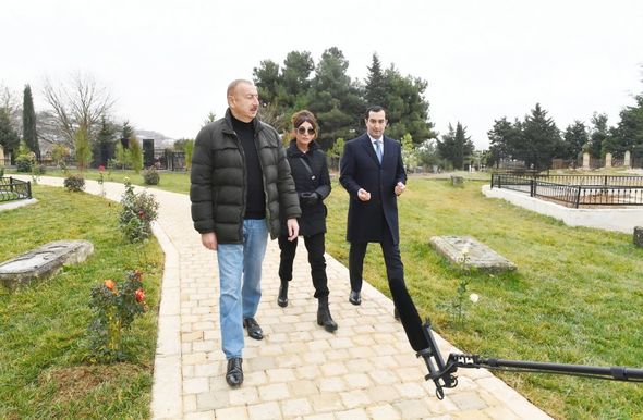 İlham Əliyev və Mehriban Əliyeva Şamaxıda - YENİLƏNİB + FOTO
