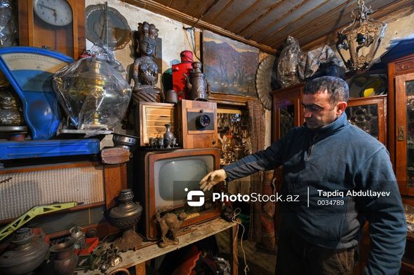 Antik əşyaların restavrasiya edildiyi emalatxanadan FOTOREPORTAJ