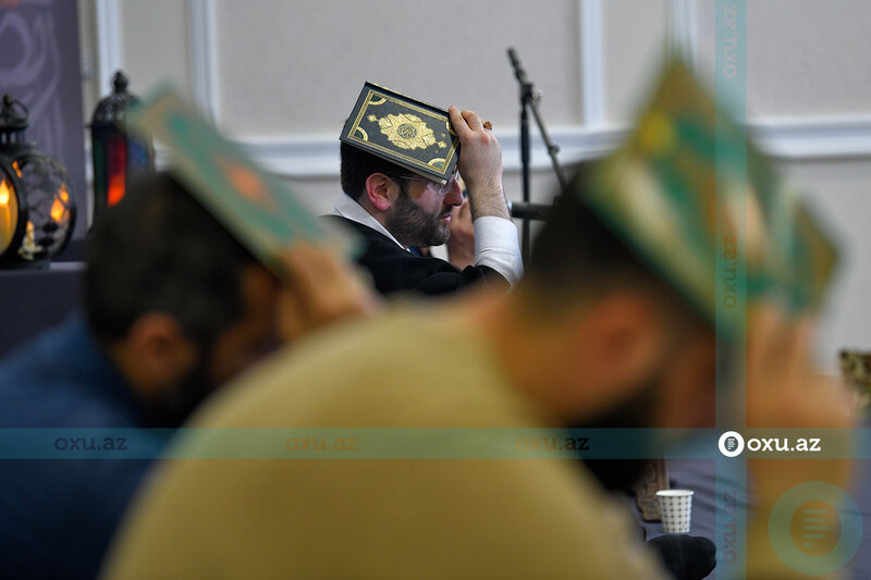 Ramazan ayının ilk Qədr gecəsindən görüntülər - FOTOREPORTAJ
