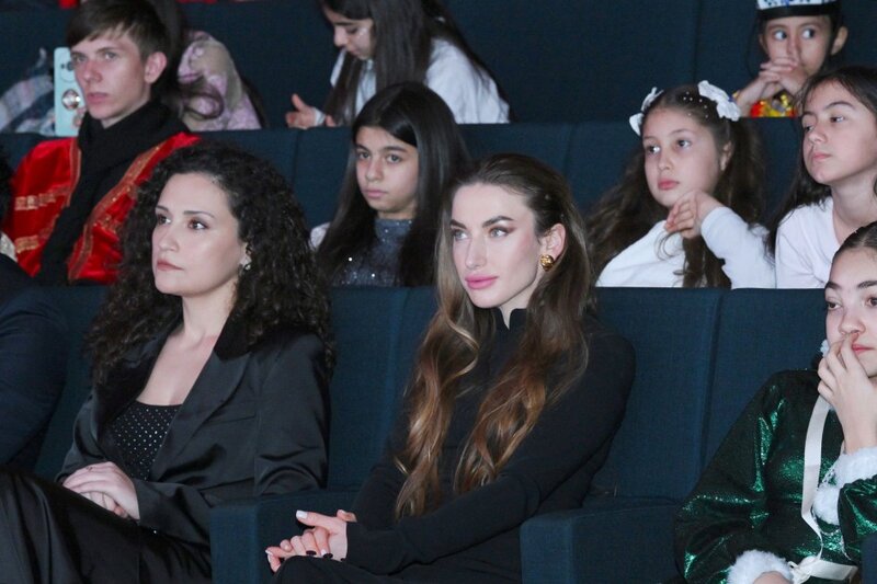 Leyla və Alena Əliyeva mükafatlandırma mərasimində - FOTOLAR