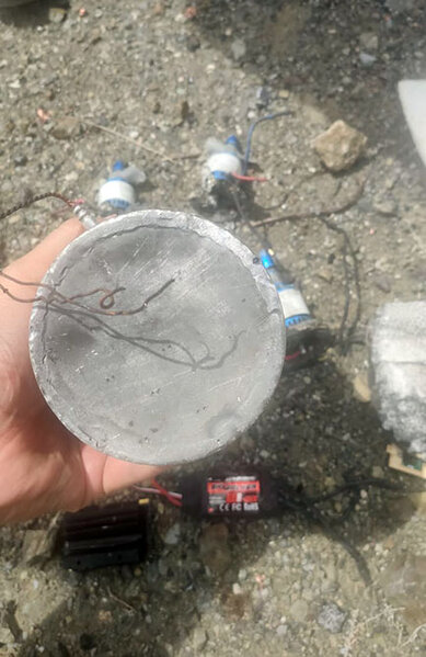 Ordumuz tərəfindən zərərsizləşdirilən erməni dronlarının GÖRÜNTÜLƏRİ - FOTO