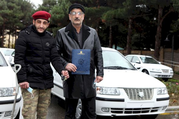 ƏƏSMN Qarabağ müharibəsi əlillərinə 50 avtomobil təqdim etdi - FOTO
