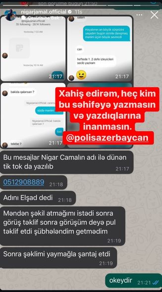 Nigar Camalın adından DƏLƏDUZLUQ: DİN araşdırmalara başladı - YENİLƏNİB + FOTO