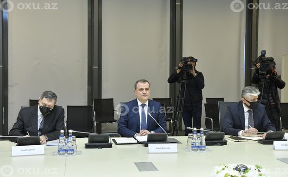 Azərbaycan və İran XİN rəhbərləri görüşüb - YENİLƏNİB + FOTO/VİDEO