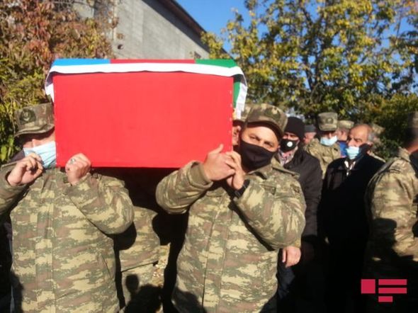 Şəhid polkovnik Babək Səmidli dəfn olunub - FOTO