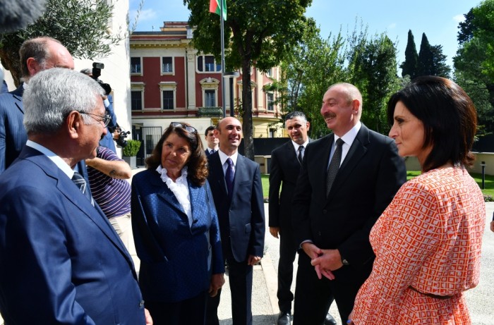 İtaliyada sənədlərin mübadiləsi mərasimi keçirildi - YENİLƏNİB + FOTO