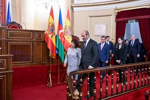 Sahibə Qafarova İspaniya Senatının sədri ilə görüşüb - FOTOLAR