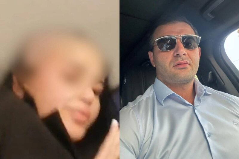 Canlı yayımda saçı qırxılan qadın: 'Ərim məni şantaj etməyə başladı