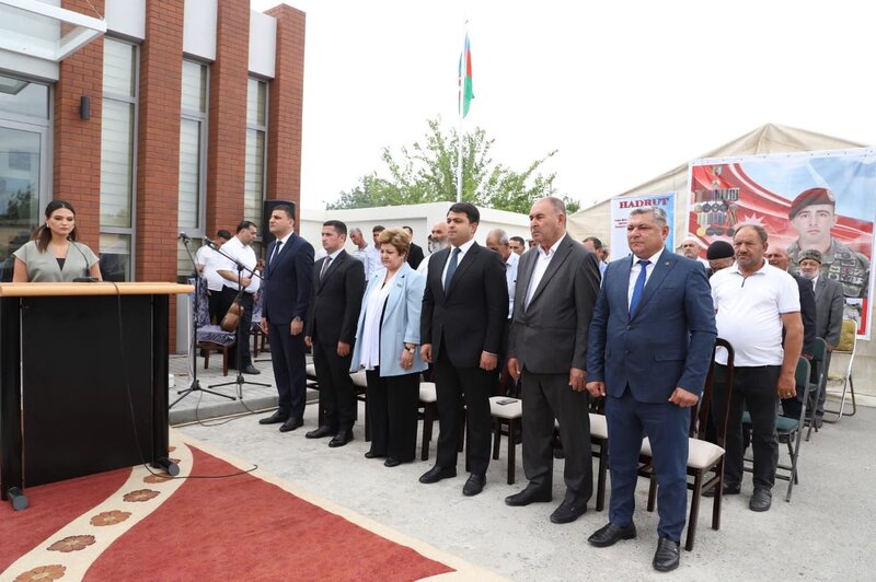 Neftçalada şəhid Camal İsmayılovun xatirəsi yad edildi, ev muzeyinin açılışı oldu - FOTOLAR