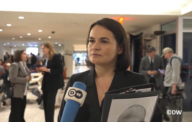 Tixanovskaya: ABŞ Lukaşenkonun hökuməti ilə ticarət etməməlidir