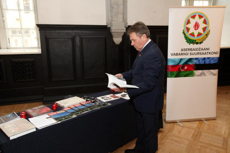 Estoniyada Xocalı soyqırımının ildönümü ilə bağlı anım tədbiri keçirilib - FOTO