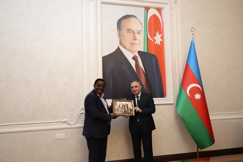 Kamran Əliyev üç ölkənin nümayəndə heyəti ilə görüşüb - Fotolar