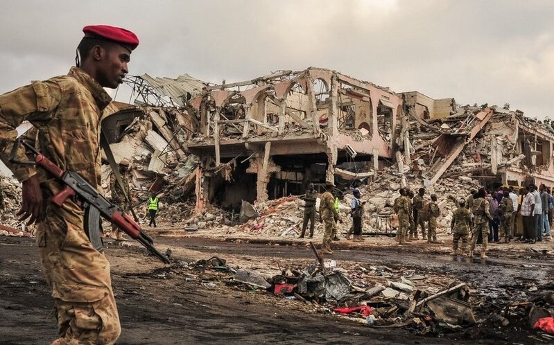 Somalidə terrorçuların hücumu nəticəsində ölənlərin sayı 104-ə çatdı