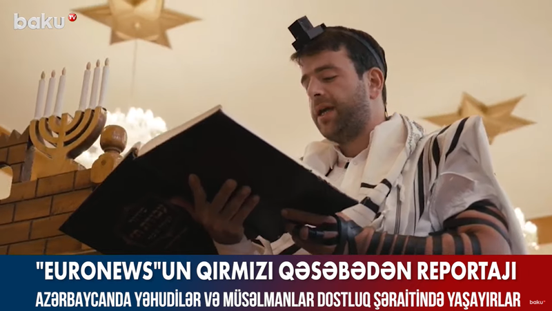 "Euronews"un Qırmızı qəsəbədən reportajı - VİDEO