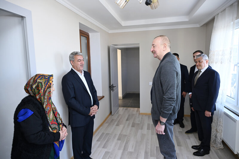 Prezident Şuşaya getdi - Fotolar