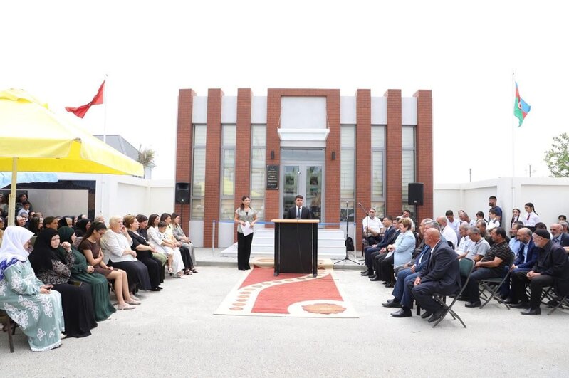 Neftçalada şəhid Camal İsmayılovun xatirəsi yad edildi, ev muzeyinin açılışı oldu - FOTOLAR