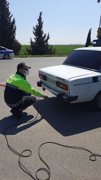 Samuxda reyd keçirilib, 15 sürücü cərimələnib - FOTO