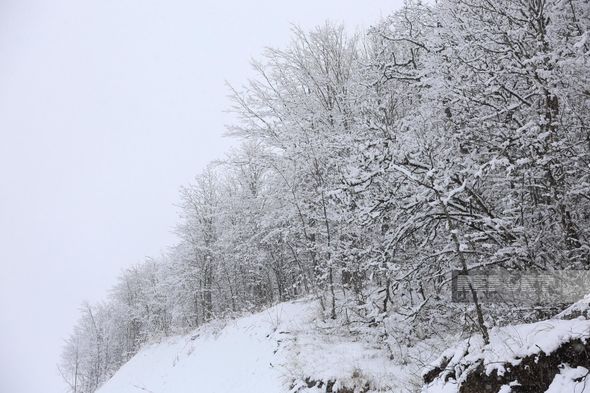 Qarlı Şuşadan FOTOREPORTAJ