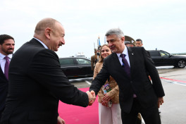 Prezident İlham Əliyevin Macarıstana işgüzar səfəri başa çatıb - FOTOLAR