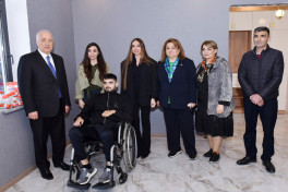 Leyla Əliyeva və Arzu Əliyeva Sumqayıtda ağacəkmə aksiyasında iştirak ediblər - FOTOLAR
