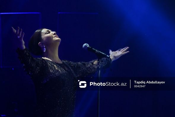 Sibel Canın Bakı Konqres Mərkəzində baş tutmuş konsertindən FOTOREPORTAJ