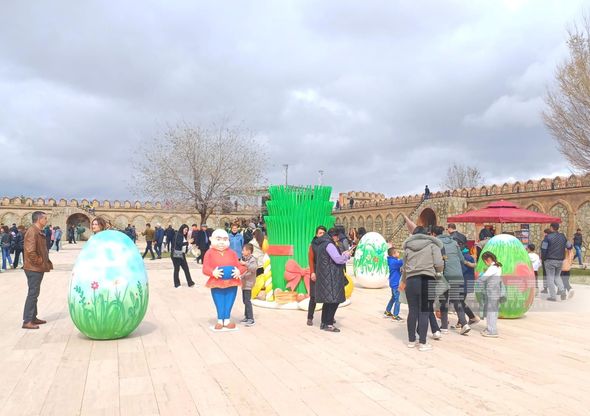 Naxçıvandakı Bahar festivalından maraqlı görüntülər - FOTO