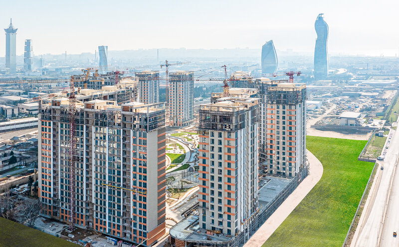 City Garden Narimanov'da premium mənzillərin təhvilinə az qaldı - 'Kristal Abşeron