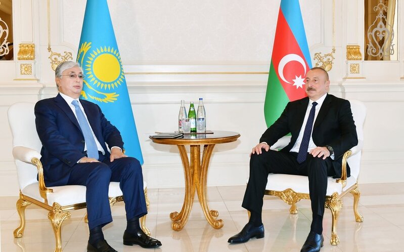 Kasım-Jomart Tokayev İlham Əliyevə zəng etdi