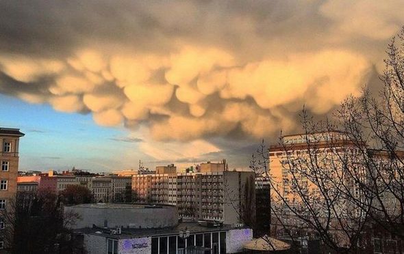 Berlin səmasında nadir təbiət hadisəsi görünüb – FOTO/VİDEO 