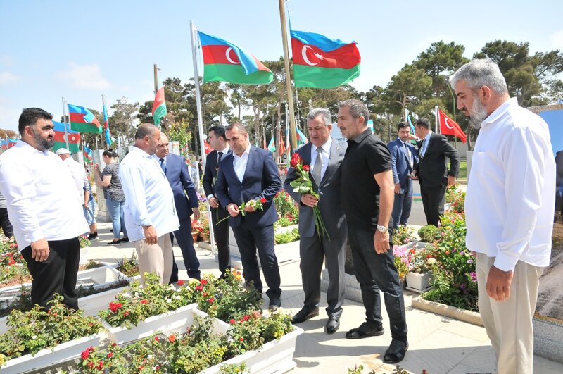 Şəhid Nurlan Ağakişiyevin 20-ci doğum günü qeyd olunub - FOTOLAR