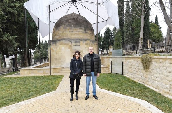 İlham Əliyev və Mehriban Əliyeva Şamaxıda - YENİLƏNİB + FOTO