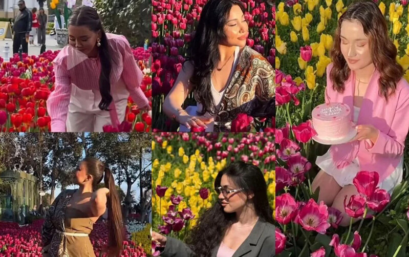 Bulvarda gülləri əzənlər məşhur bloqerlər imiş - Adlar