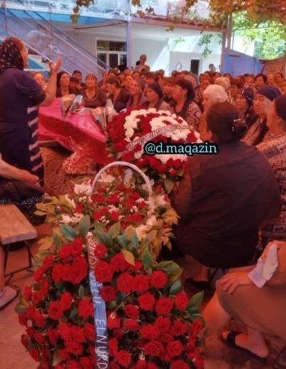 İbrahim Borçalının oğlu dəfn edilib - FOTO