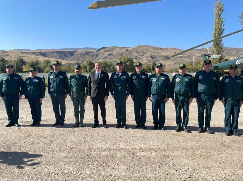 Prezident və xanımının Qubadlı səfərindən yeni - FOTOLAR