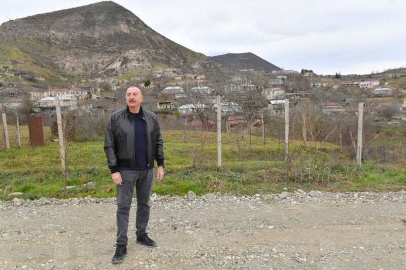 İlham Əliyev Xocalı rayonunun Pircamal kəndində olub