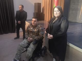 Şuşa Dövlət Musiqili Dram Teatrında Zəfər Günü ilə bağlı tədbir keçirilib - FOTOLAR
