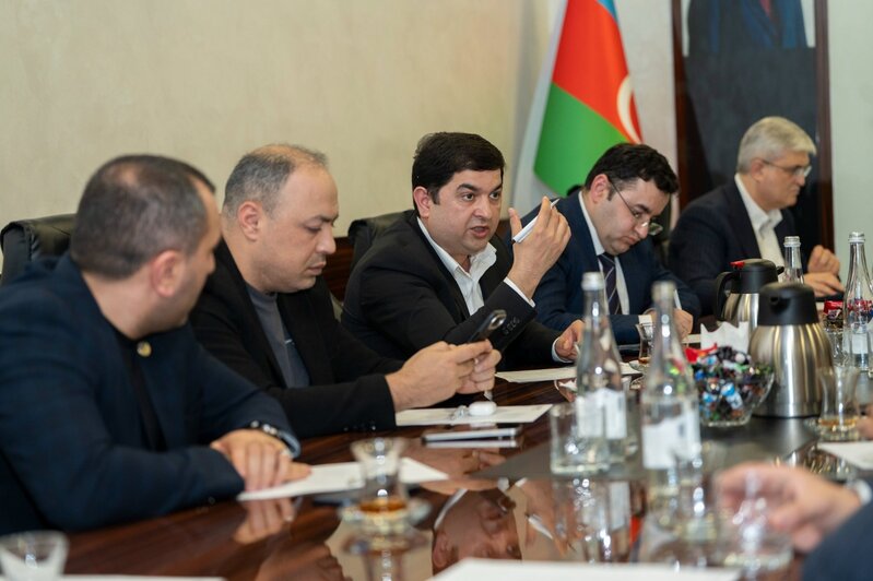 İCMA ilə Dövlət Vergi Xidməti arasında əməkdaşlıq çərçivəsində görüş keçirildi - FOTOLAR