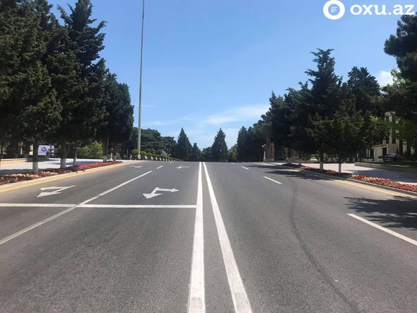 Sumqayıtda sərt karantin rejiminin ilk günü - FOTO/VİDEO