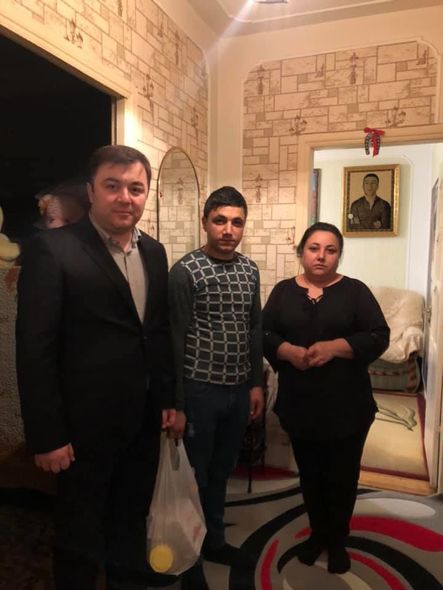 Emin Hacıyev Novruz bayramında seçiciləri ilə görüşdü - FOTO
