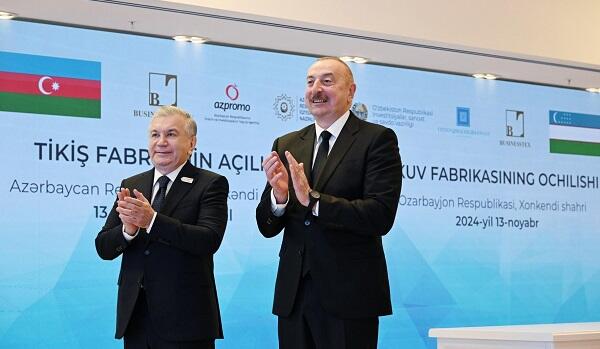 Mirziyoyev İlham Əliyevi təbrik etdi
