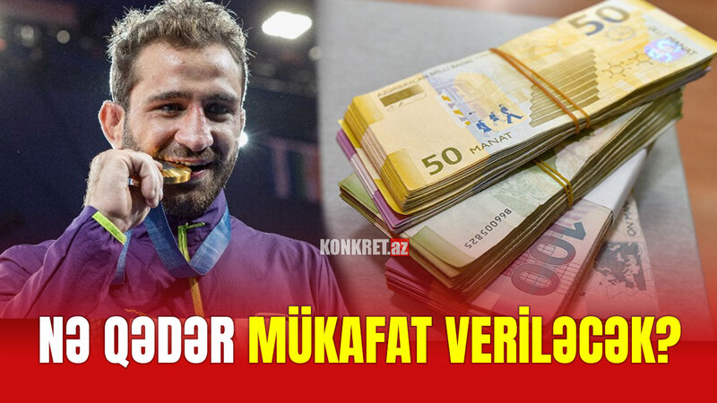 Azərbaycanda Paris Olimpiadasının medalçılarına nə qədər mükafat veriləcək?