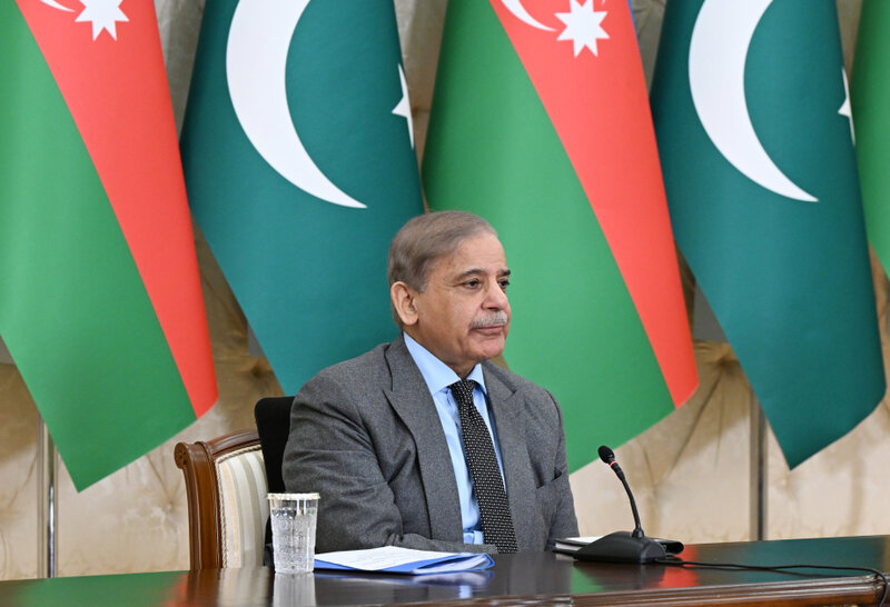 Şahbaz Şərif İlham Əliyevə təşəkkür etdi