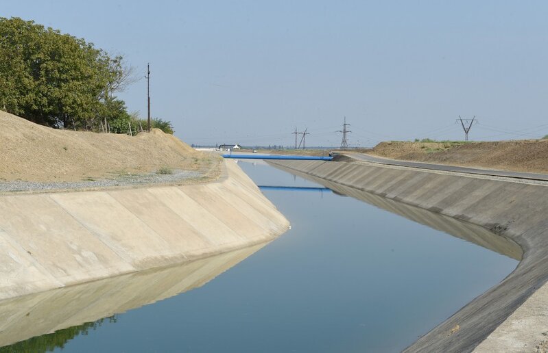 İşğal dövründə yararsız hala düşmüş kanal istifadəyə verildi