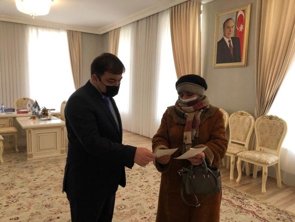 Deputat Emin Hacıyev növbəti dəfə seçiciləri ilə görüşdü - FOTO