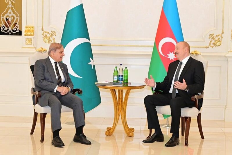 Şahbaz Şərif: Prezident İlham Əliyevlə görüşməkdən şərəf və məmnunluq duydum