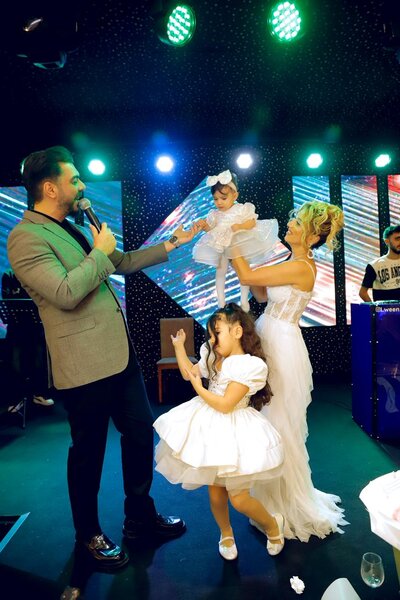 Ülkər Qasımqızı qızına ad günü keçirdi - FOTOLAR