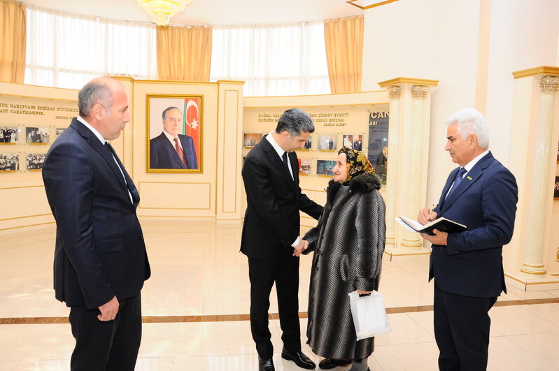 Göygöldə şəhid ailələri ilə görüşlər keçirilir - FOTOLAR