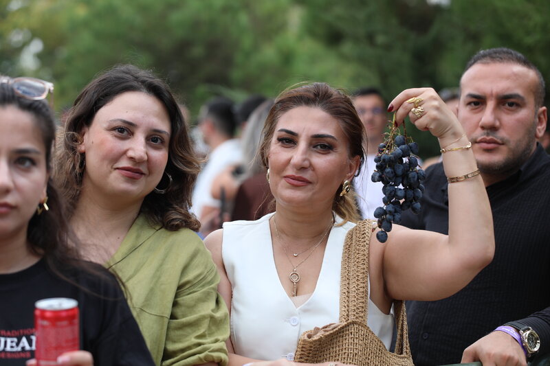 Üzüm, şərab və musiqi - Şamaxıda festival belə başa çatdı - Fotolar