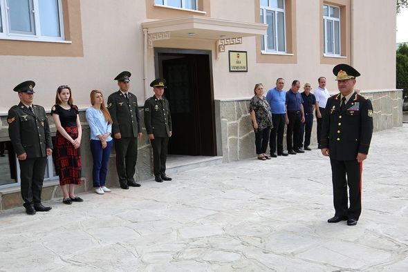 Naxçıvanda zabitlərə mənzillər təqdim edilib - FOTO