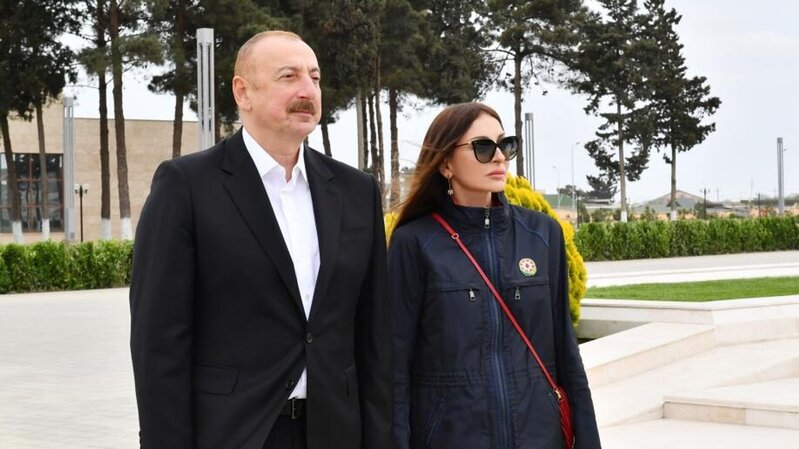 Prezident və xanımı Kəlbəcərə getdi